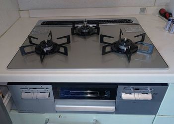 
コンロ交換工事をされた東京都練馬区にお住まいのＫ様より工事後写真
